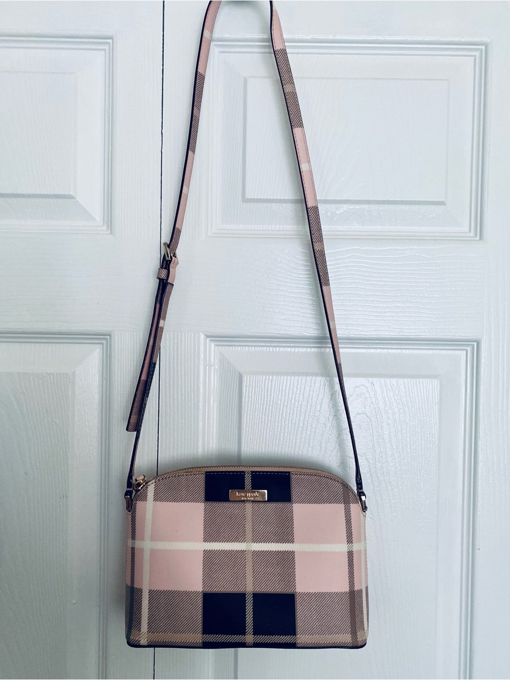 Kate Spade Plaid Crossbody Bag - Picture 3 of 6